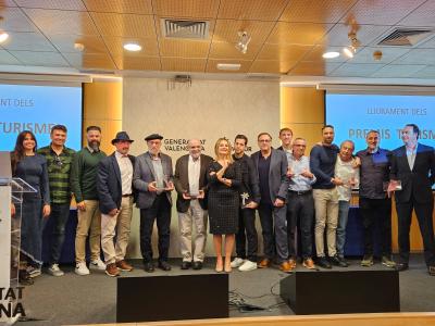 Nuria Montes entrega los ‘Premis Turisme 2023’ a empresas, entidades y personas comprometidas con la sostenibilidad turística